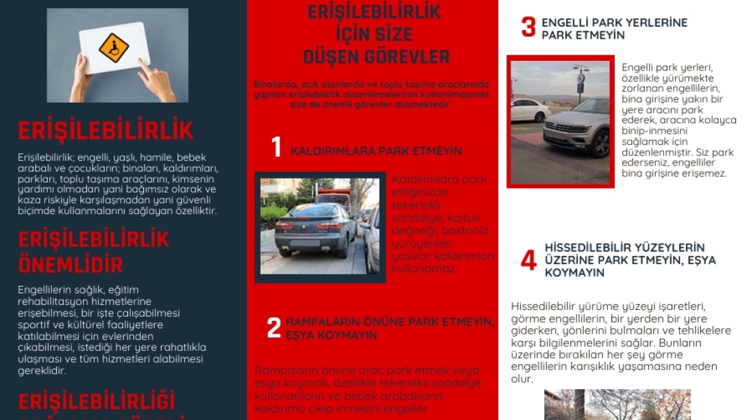 ERİŞİLEBİLİRLİK ÖNEMLİDİR!